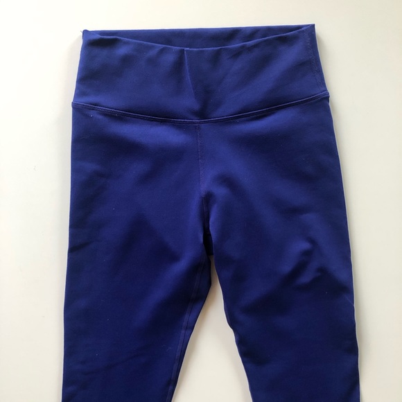 Fabletics Powerhold Purple High Waisted Leggings - Picture 3 of 6